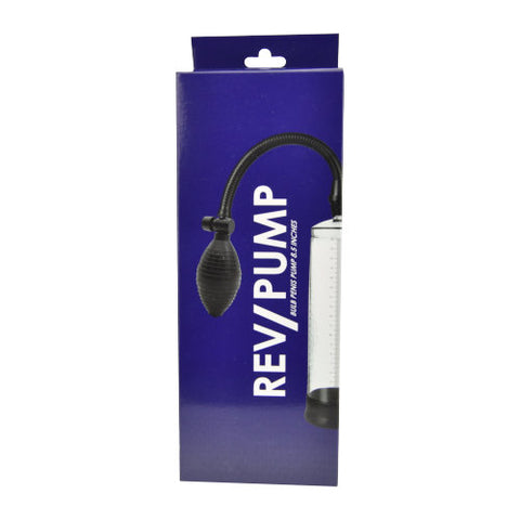 Rev-Pump Bulb Penis Pump 8.5 Inches Insertable Length 20 cm Diameter 7 cm – Easy-Grip Penis Pump Penis Pumps