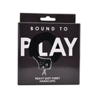 Bound to Play Heavy Duty Furry Handcuffs – Adjustable Role-Play Restraints > Bondage Gear > Handcuffs