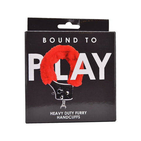 Bound To Play Heavy Duty Furry Handcuffs – Adjustable Couples Handcuffs > Bondage Gear > Handcuffs