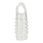 Rev-Sleeves Textured Penis Sleeve with Ball Loop – Stretchy Textured Penis Sleeve > Sex Toys For Men > Penis Sleeves