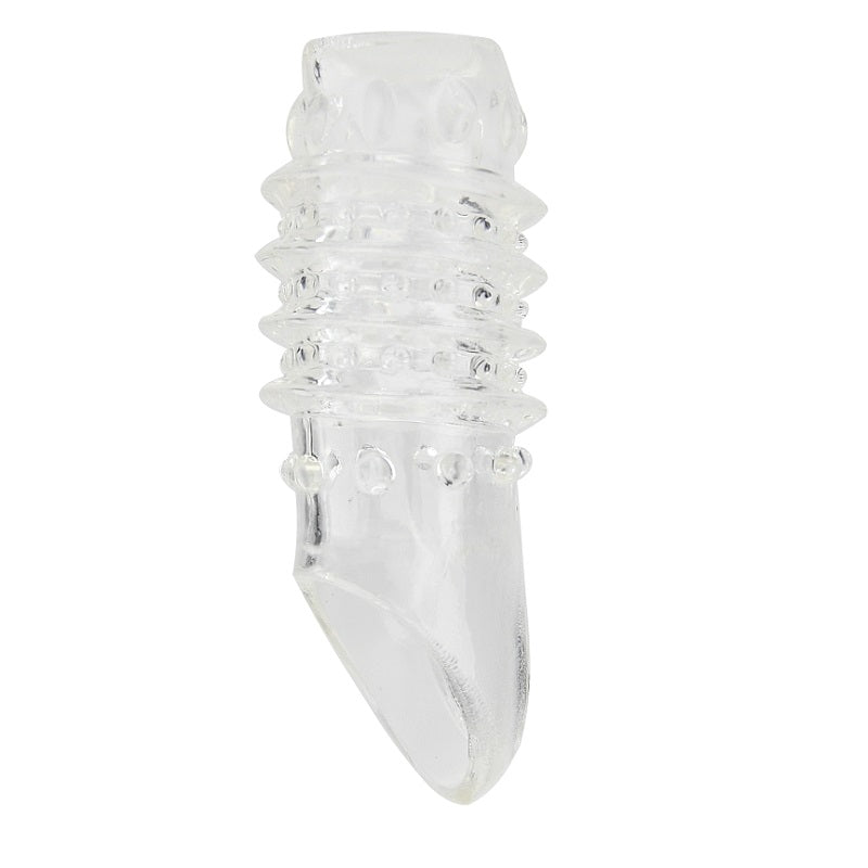 Rev-Sleeves Textured Penis Sleeve with Ball Loop – Stretchy Textured Penis Sleeve Default Title > Sex Toys For Men > Penis Sleeves