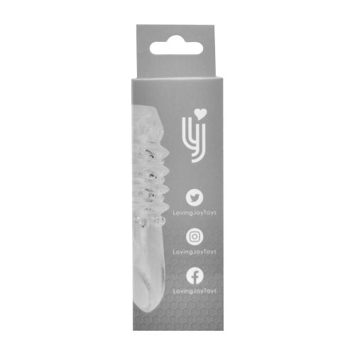 Rev-Sleeves Textured Penis Sleeve with Ball Loop – Stretchy Textured Penis Sleeve > Sex Toys For Men > Penis Sleeves