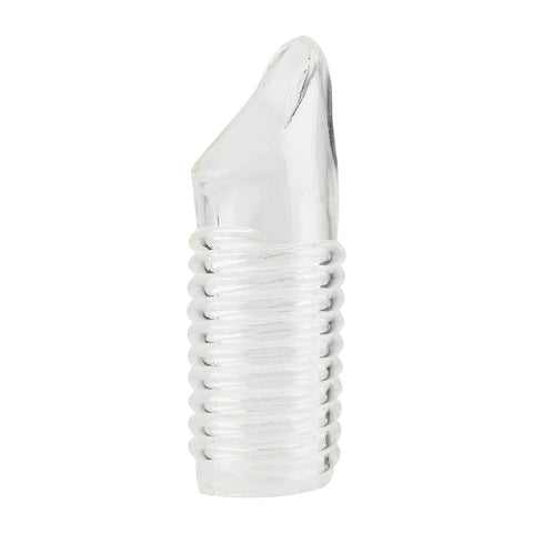 Rev-Sleeves Ribbed (Textured) Penis Sleeve with Ball Loop – Stretchy Penis Sleeve SLEEVES