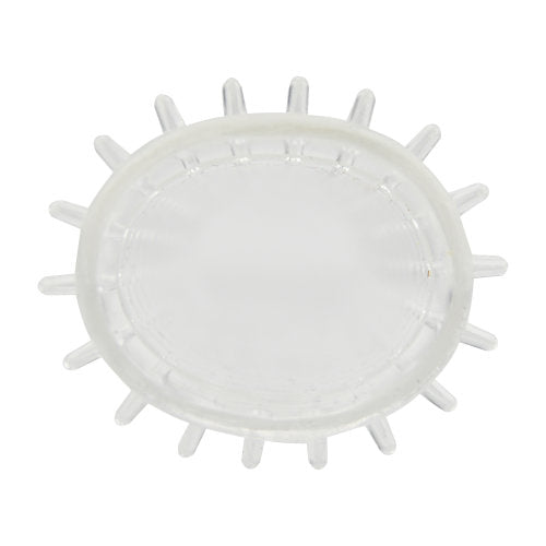 Rev-Sleeves Textured Stroker – Clear Stretchy Male Masturbator Strokers - Manual