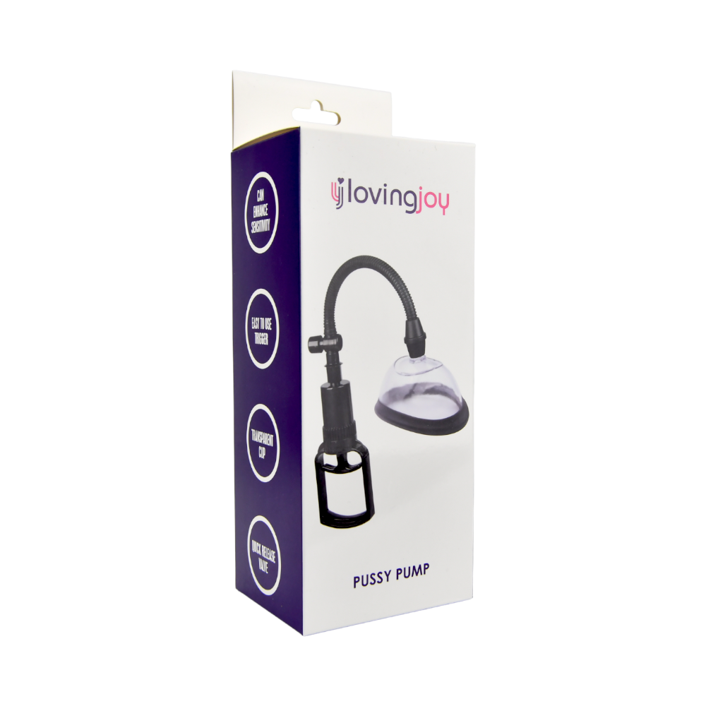 Loving Joy Pussy Pump (Transparent) – Easy to Use Pussy Pump with Quick-Release Valve > Pumps > Female Pumps