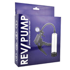 Rev-Pump Gauge Pistol Grip Penis Pump 22cm Length 7cm Diameter – Clear Tube Pressure Gauge Penis Pump > Pumps > Penis Pumps Performance