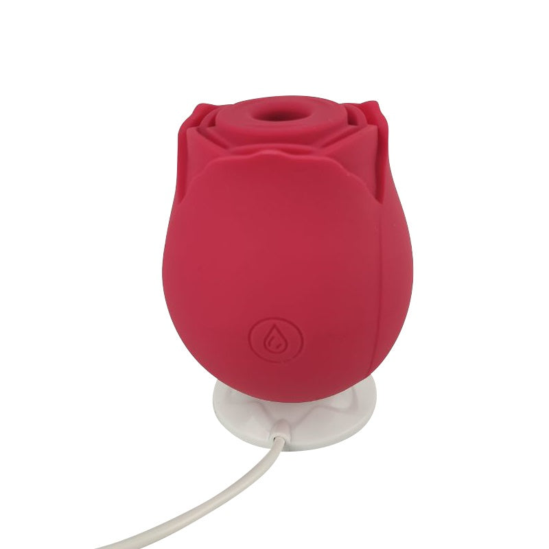 Loving Joy Rose Toy (Rose) – Waterproof Clitoral Suction Vibrator with 10 Functions Rose Stimulators