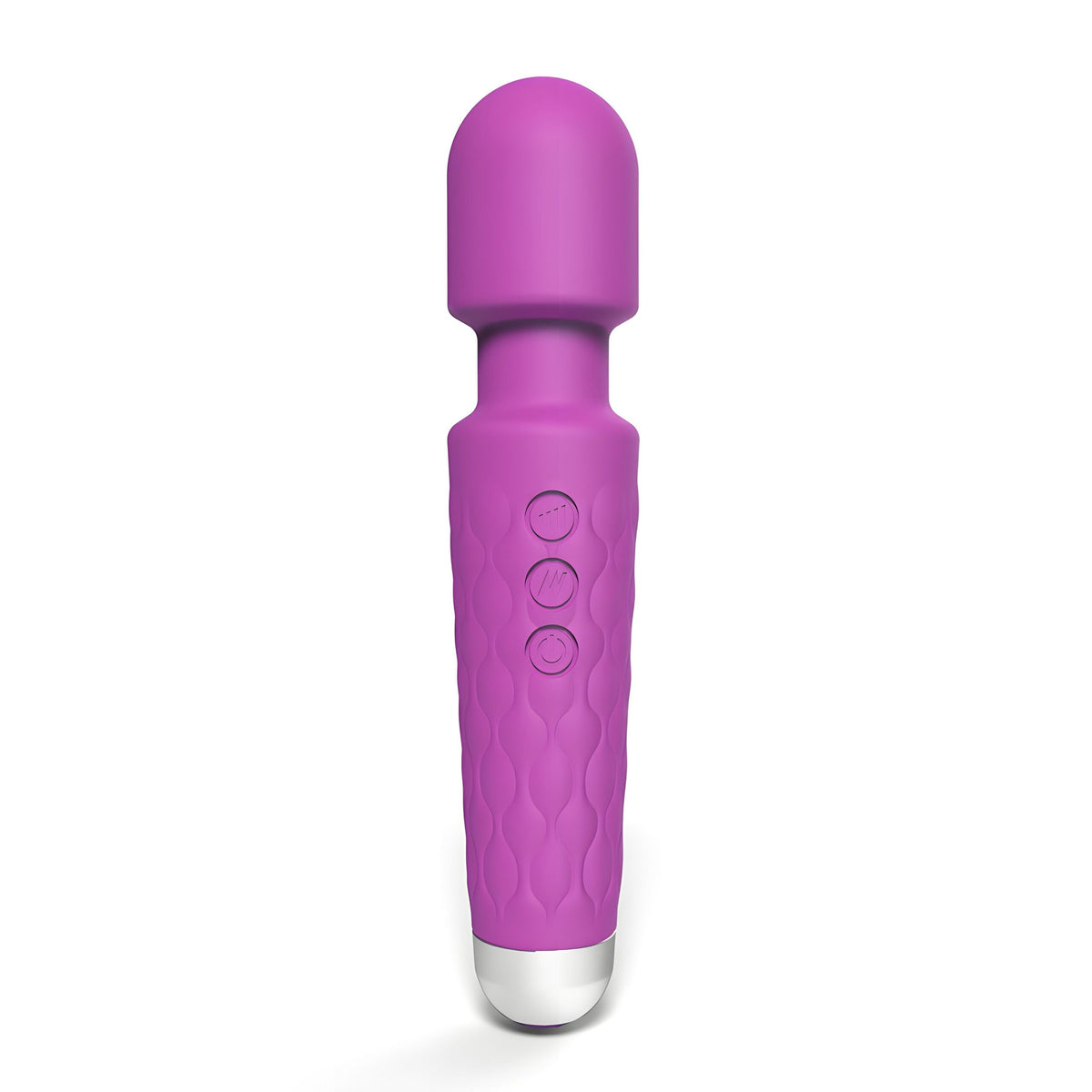 Loving Joy 20 Function Wand Vibrator (Purple) – Waterproof Rechargeable Wand Vibrator 8 Inches Default Title > Sex Toys > Mini Massagers