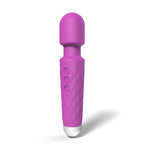 Loving Joy 20 Function Wand Vibrator (Purple) – Waterproof Rechargeable Wand Vibrator 8 Inches > Sex Toys > Mini Massagers