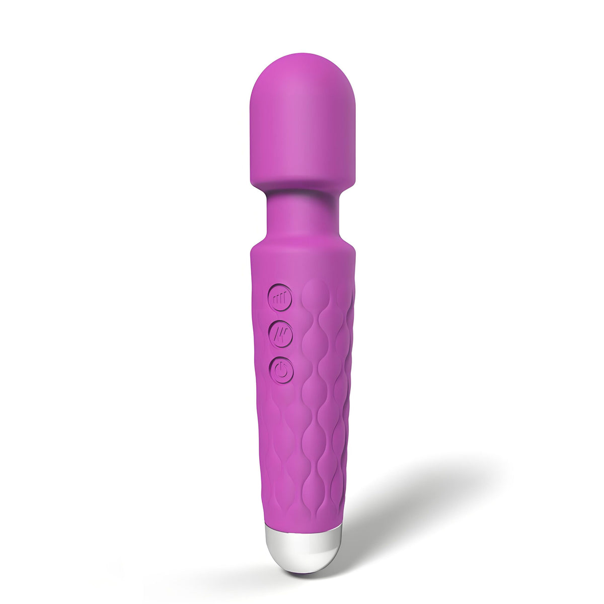 Loving Joy 20 Function Wand Vibrator (Purple) – Waterproof Rechargeable Wand Vibrator 8 Inches > Sex Toys > Mini Massagers