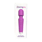 Loving Joy 20 Function Wand Vibrator (Purple) – Waterproof Rechargeable Wand Vibrator 8 Inches > Sex Toys > Mini Massagers