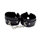 Bound to Please Furry Plush Wrist Cuffs (Black) – Plush Wrist Cuffs Default Title > Bondage Gear > Restraints
