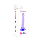 Loving Joy 5 Inch Beginners Dildo (Purple) – Slim Realistic Dildo 12cm Insertable Length 2.5cm Diameter > Dildos > Slim Dildos