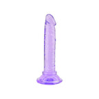 Loving Joy 5 Inch Beginners Dildo (Purple) – Slim Realistic Dildo 12cm Insertable Length 2.5cm Diameter > Dildos > Slim Dildos