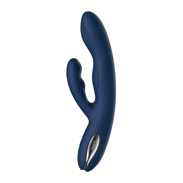 Svakom Aylin (Black) – Waterproof Pulsating Tip Vibrator with Dual Stimulation and Multiple Intensity Modes > Vibrators > Ladies > Rabbit Multi