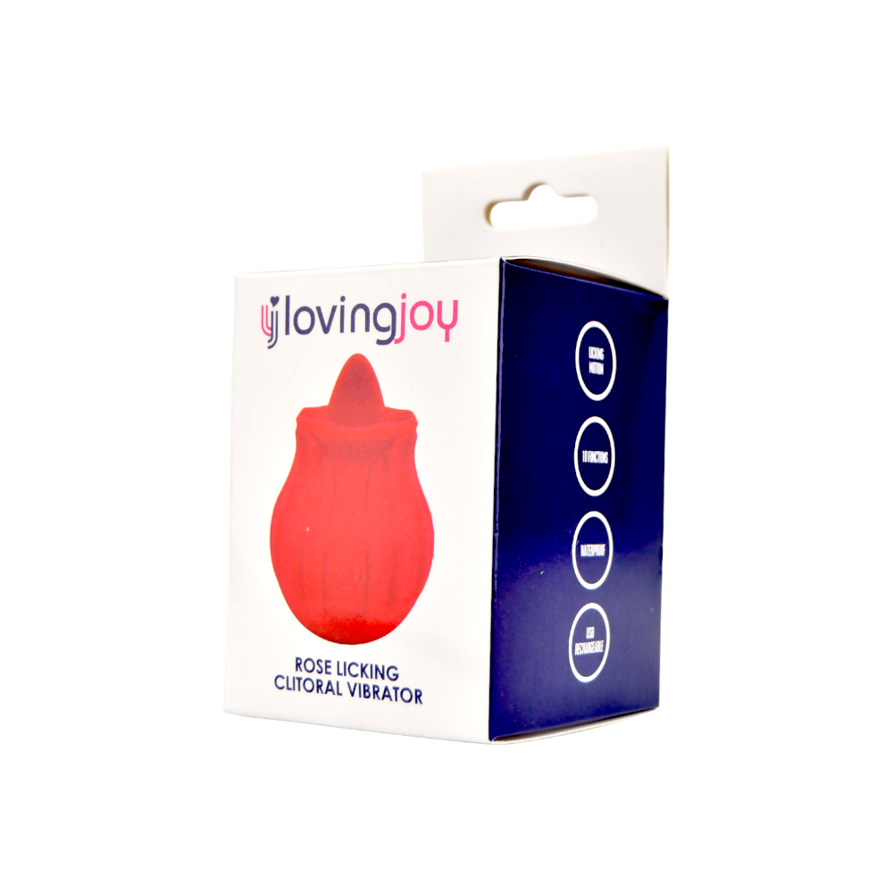 Loving Joy Rose Licking Clitoral Vibrator – Waterproof USB Rechargeable Vibrator > Sex Toys For Ladies > Rose Stimulators