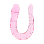 Loving Joy Double Mini Dildo (Pink) 28cm Total Length with Large and Small Heads – Realistic Dildo Default Title > Dildos > Double Dildos
