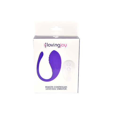Loving Joy Remote Controlled Love Egg Vibrator – Waterproof Rechargeable Silicone Vibrator EGGS