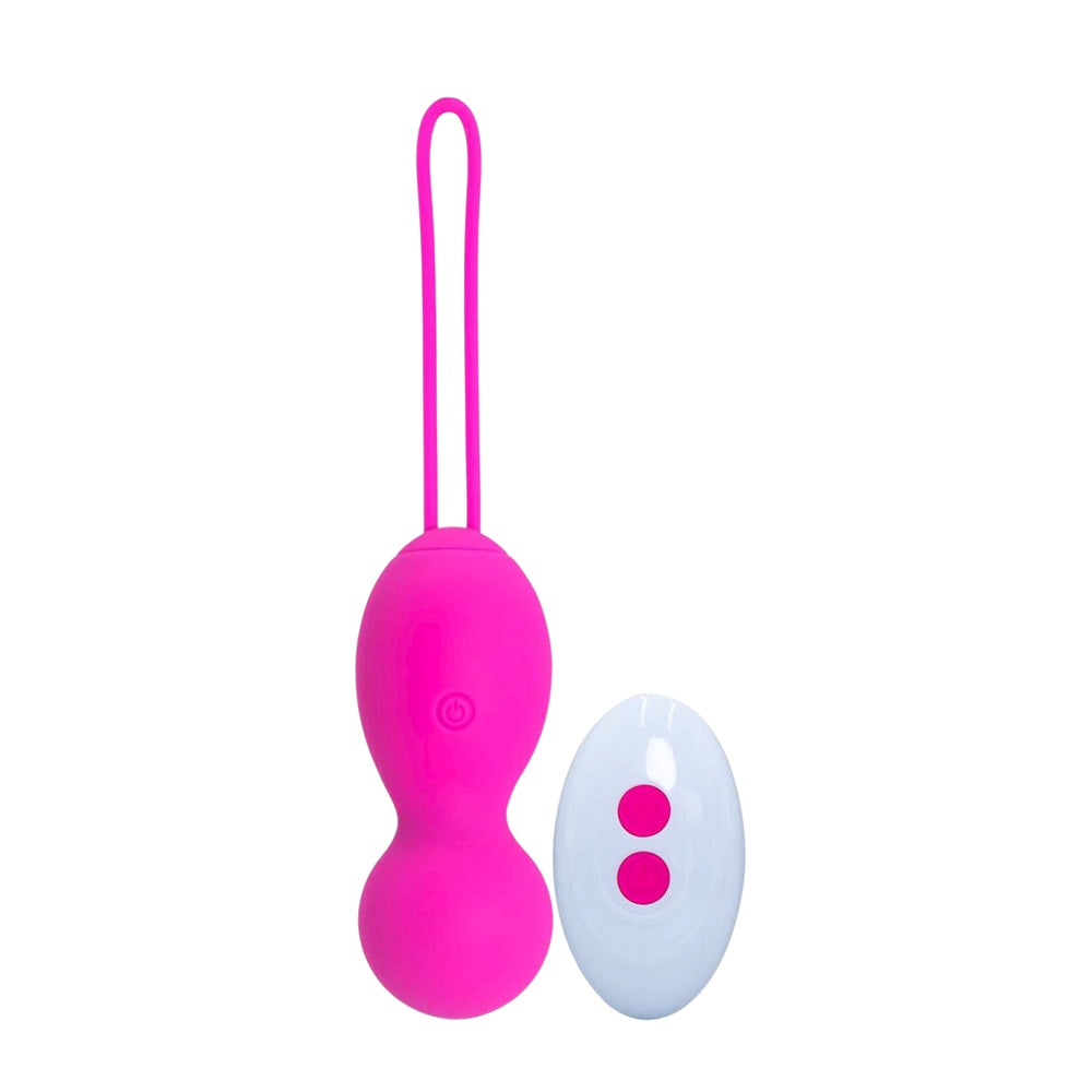 Loving Joy Remote Controlled Vibrating Kegel Balls – Waterproof Rechargeable Silicone Kegel Balls Default Title > Sex Toys For Ladies > Kegel Exercise