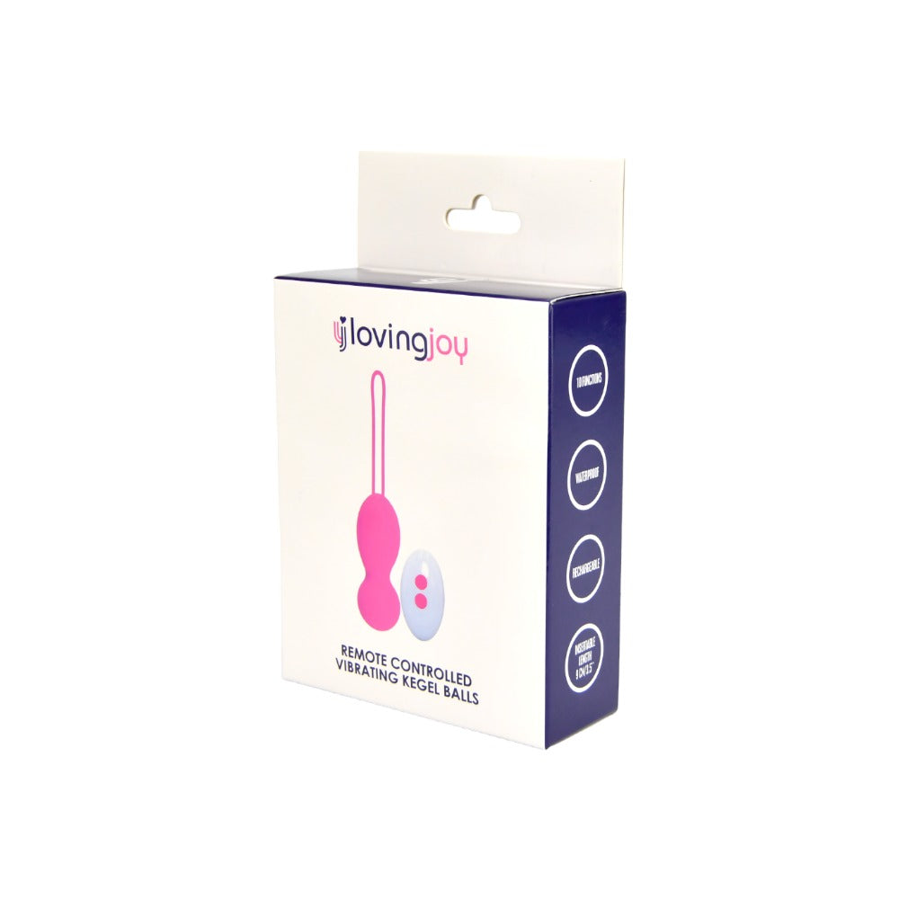 Loving Joy Remote Controlled Vibrating Kegel Balls – Waterproof Rechargeable Silicone Kegel Balls > Sex Toys For Ladies > Kegel Exercise