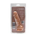 Loving Joy Realistic Silicone Dildo Vanilla – 7.3 Inch Length 1.6 Inch Diameter with Suction Cup and Balls Dildo > Dildos > Realistic Dildos