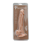 Loving Joy 9 Inch Realistic Silicone Dildo (Vanilla) – Strong Suction Base Harness Compatible Dildo > Dildos > Large Dildos