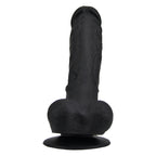 Loving Joy 9 Inch Realistic Silicone Dildo with Suction Cup and Balls (Black) – Harness Compatible Dildo > Dildos > Large Dildos