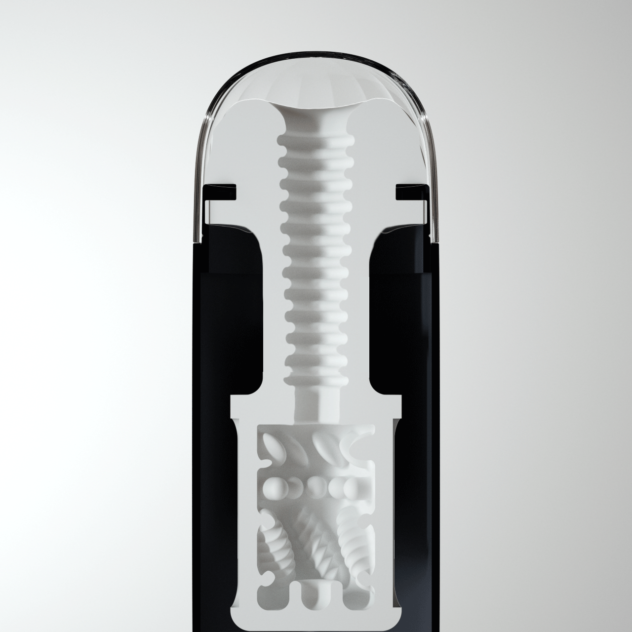 Svakom Hannes Neo (Black) – App-Enabled Heated Vibrating Male Masturbator with Auto-Thrusting Modes > Sex Toys For Men > Masturbators Premium