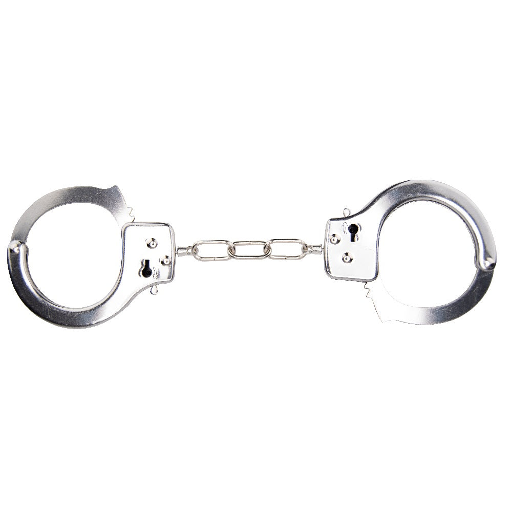 Bound To Play Heavy Duty Metal Handcuffs – Adjustable Role-Play Restraints Default Title > Bondage Gear > Handcuffs Main image