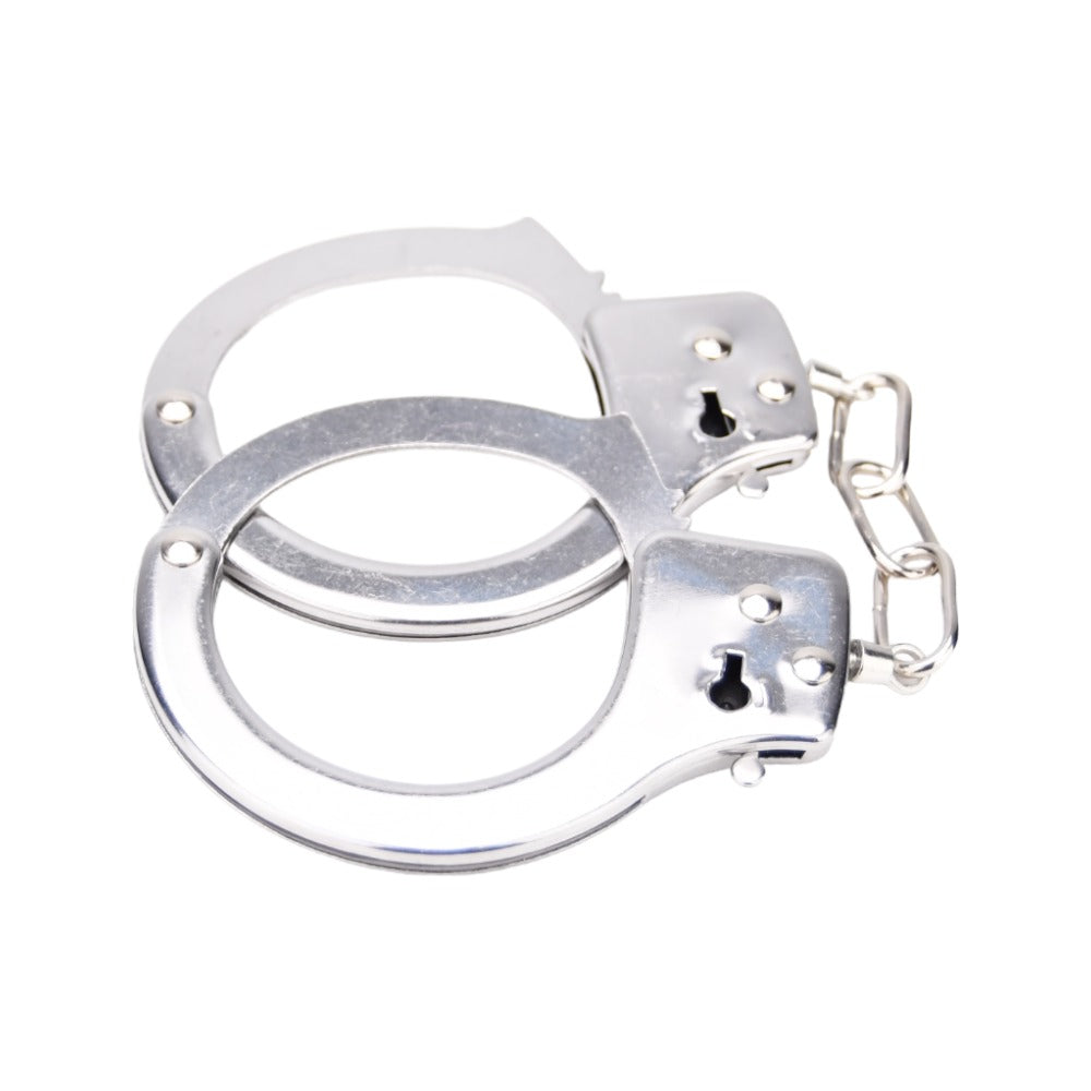Bound To Play Heavy Duty Metal Handcuffs – Adjustable Role-Play Restraints > Bondage Gear > Handcuffs