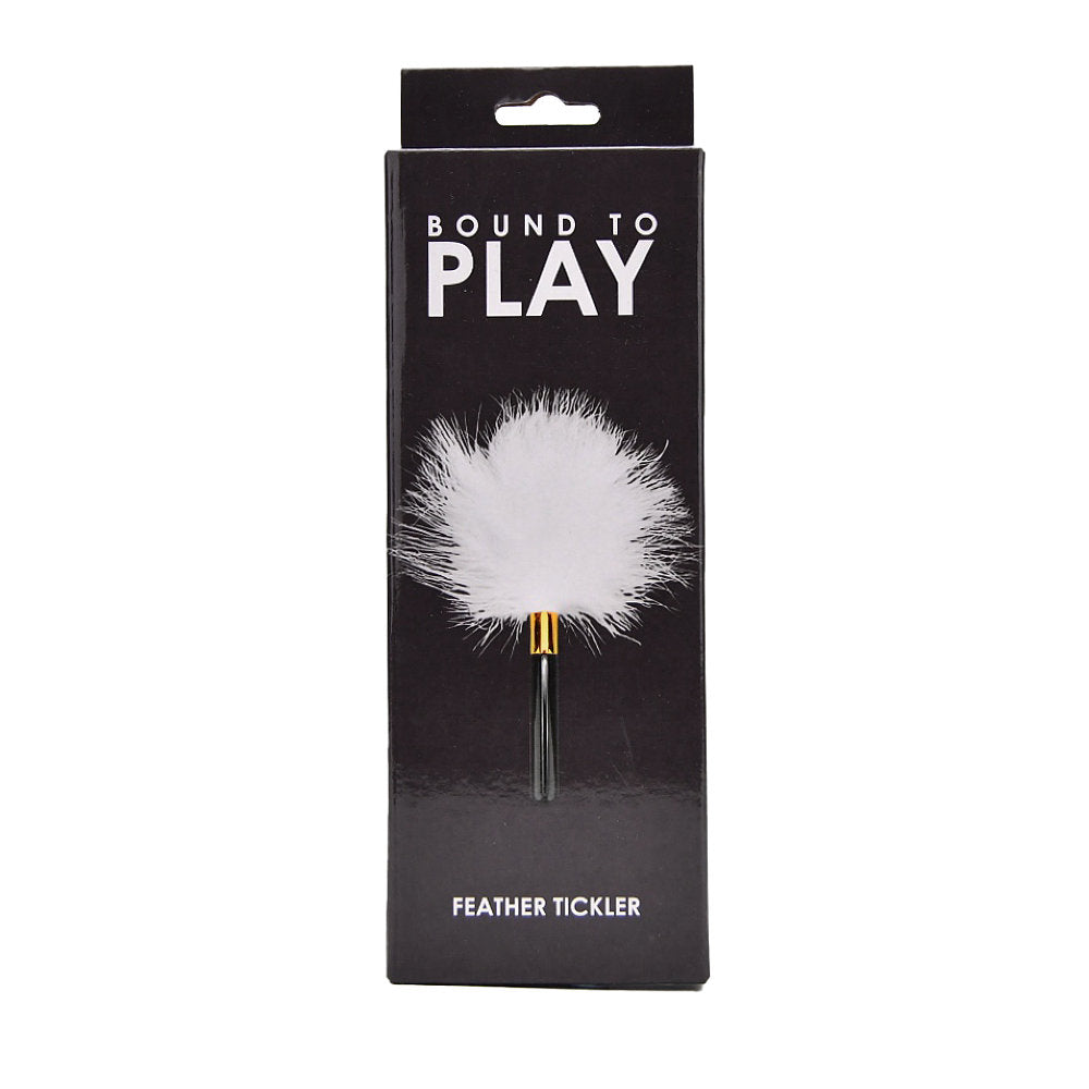 Bound To Play Feather Teaser – Sensory Soft Feather Teaser with 7 Inch Length Whips & Paddles