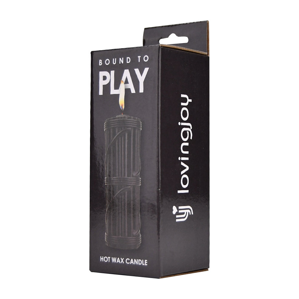 Bound To Play Hot Wax Candle Black – Unscented Hot Wax Candle > Candles > Drip