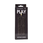 Bound To Play Hot Wax Candle Black – Unscented Hot Wax Candle > Candles > Drip