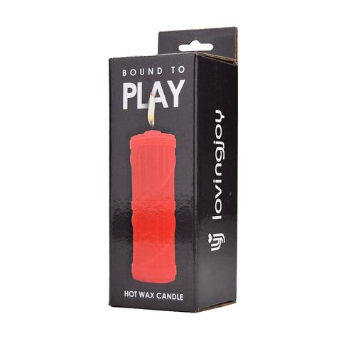Bound to Play Hot Wax Candle (Red) – Sensual Hot Wax Candle Drip Candles