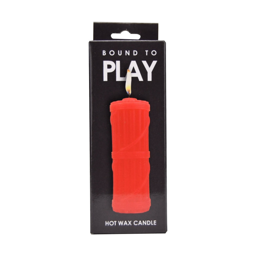 Bound to Play Hot Wax Candle (Red) – Sensual Hot Wax Candle Drip Candles