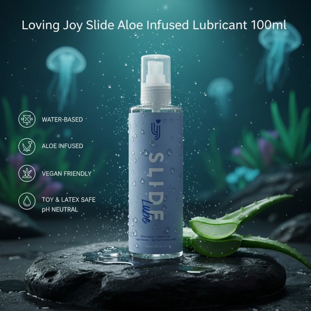 Loving Joy Slide (100ml) – Water-Based Aloe-Infused Lubricant Water Based Lube