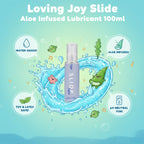 Loving Joy Slide – Water-Based pH Neutral Lubricant 100ml > Lube > Water Based