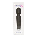 Loving Joy 20 Function Wand Vibrator (Black) – Waterproof USB Rechargeable Wand Vibrator 8 Inch Length > Sex Toys > Mini Massagers