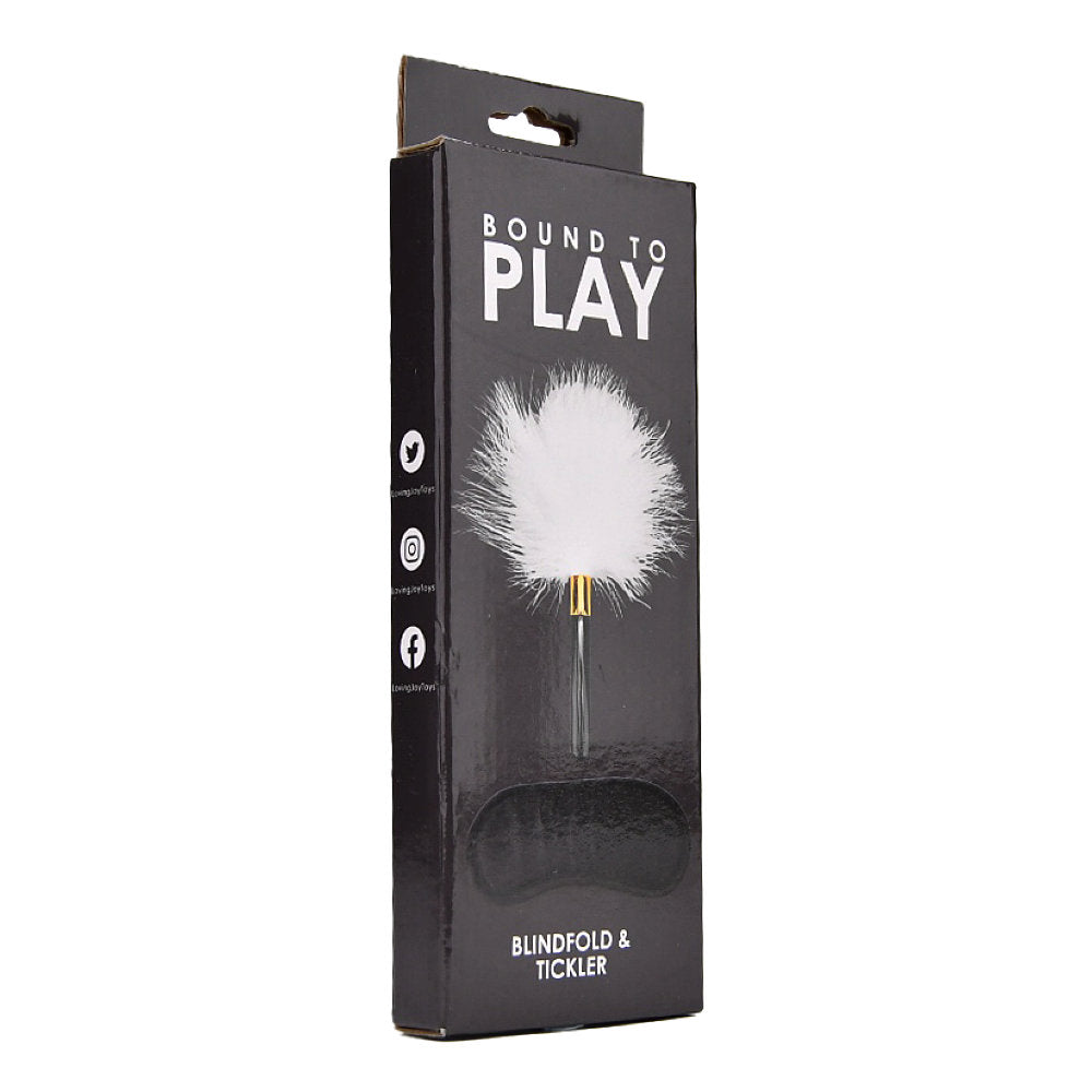 Bound to Play Eye Mask and Feather Tickler Kit – Sensory Play Set > Bondage Gear > Ticklers