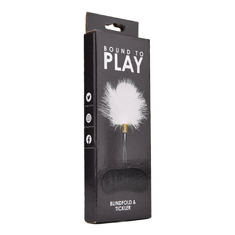 Bound to Play Eye Mask and Feather Tickler Kit – Sensory Play Set > Bondage Gear > Ticklers