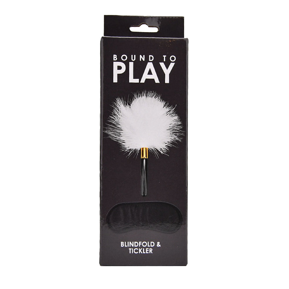 Bound to Play Eye Mask and Feather Tickler Kit – Sensory Play Set > Bondage Gear > Ticklers