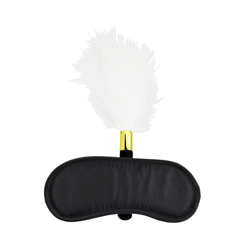 Bound to Play Eye Mask and Feather Tickler Kit – Sensory Play Set > Bondage Gear > Ticklers