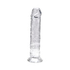 Loving Joy 7.5 Inch Clear Suction Cup Dildo – Transparent Realistic Dildo 7.75 Inches Length 1.5 Inches Diameter > Dildos > Realistic Dildos