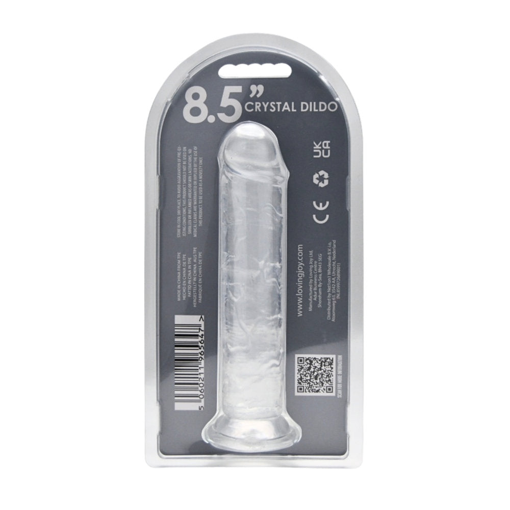 Loving Joy 8.5 Inch Suction Cup Dildo (Clear) – Transparent Realistic Dildo > Dildos > Realistic Dildos