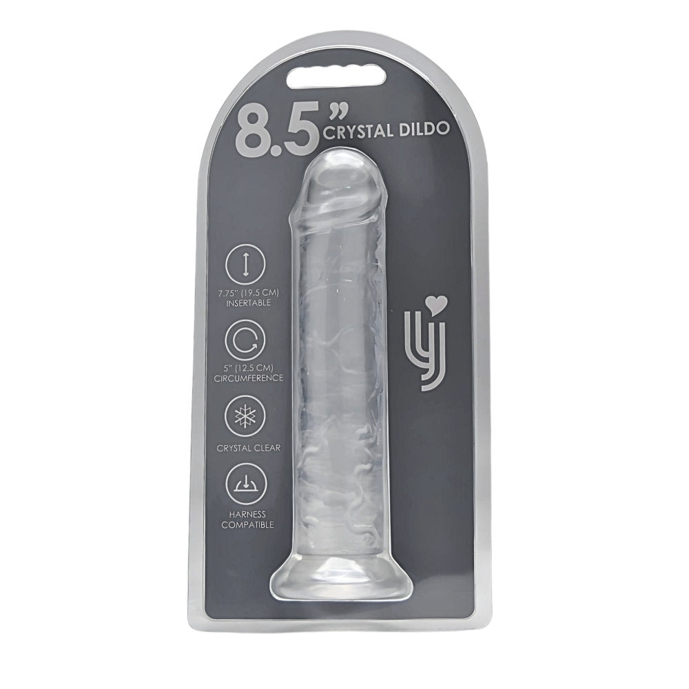 Loving Joy 8.5 Inch Suction Cup Dildo (Clear) – Transparent Realistic Dildo > Dildos > Realistic Dildos