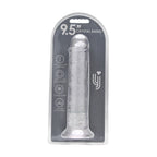 Loving Joy Suction Cup Dildo (Clear) 9.5 Inch Length 2 Inch Diameter – Realistic Dildo > Dildos > Large Dildos
