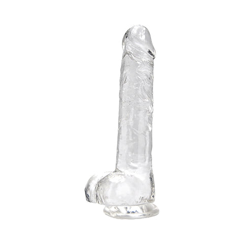 Loving Joy 8.5 Inch Transparent Dildo with Balls – Realistic Suction Cup Dildo 8.5 Inch Length 1.5 Inch Diameter Default Title > Realistic Dildos and Vibes > Realistic Dildos