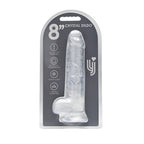 Loving Joy 8.5 Inch Transparent Dildo with Balls – Realistic Suction Cup Dildo > Dildos > Realistic Dildos