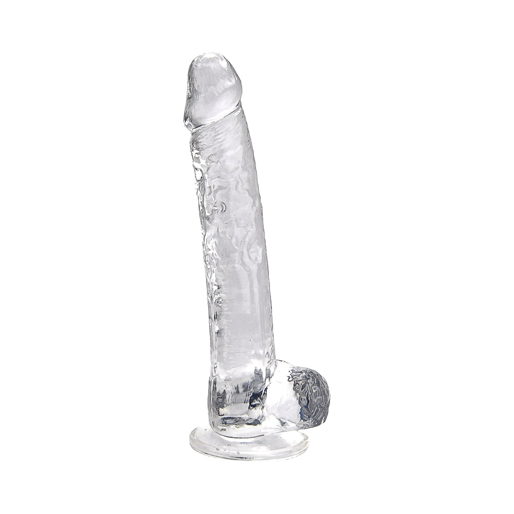 Loving Joy 11 Inch Clear Dildo with Balls – Realistic Suction Cup Dildo 11 Inch Length Secondary image