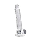Loving Joy 11 Inch Clear Dildo with Balls – Realistic Suction Cup Dildo 11 Inch Length Default Title > Dildos > Large Dildos